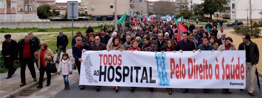 PCP solidário com a marcha "Todos ao Hospital"