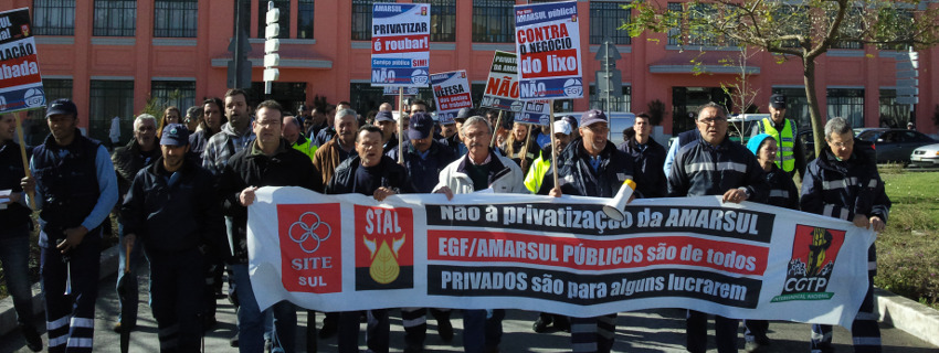 Situação da AMARSUL no Distrito de Setúbal