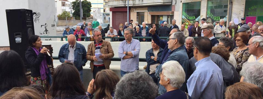 Promessa não cumprida da construção do Centro de Saúde da Baixa da Banheira