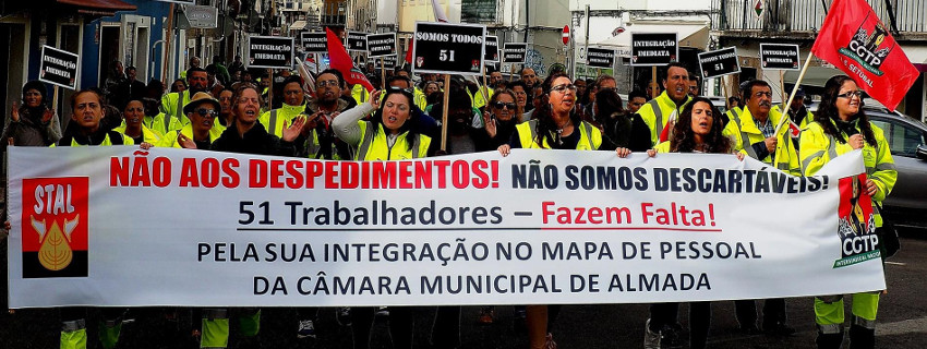 CDU defende postos de trabalho na Câmara Municipal de Almada