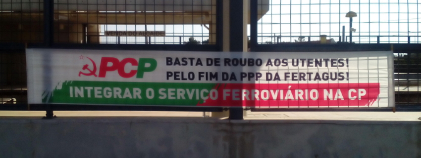 Pelo serviço ferroviário público