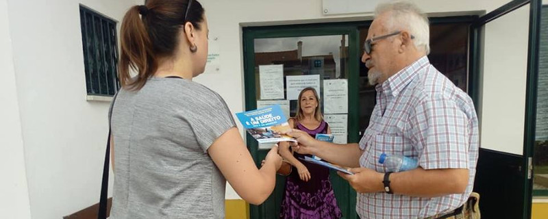 Montijo em defesa do Serviço Nacional de Saúde