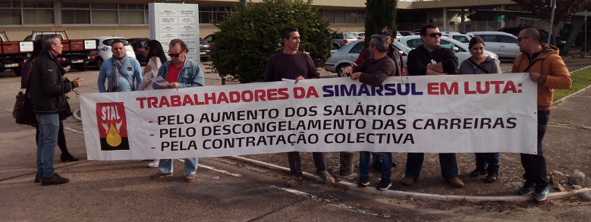 SIMARSUL parou por aumentos salariais e direitos!