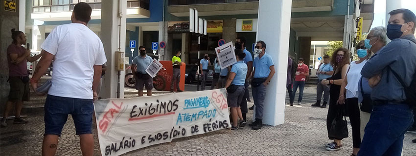 PCP Almada solidário com a luta dos trabalhadores da Ecalma/Wemobe