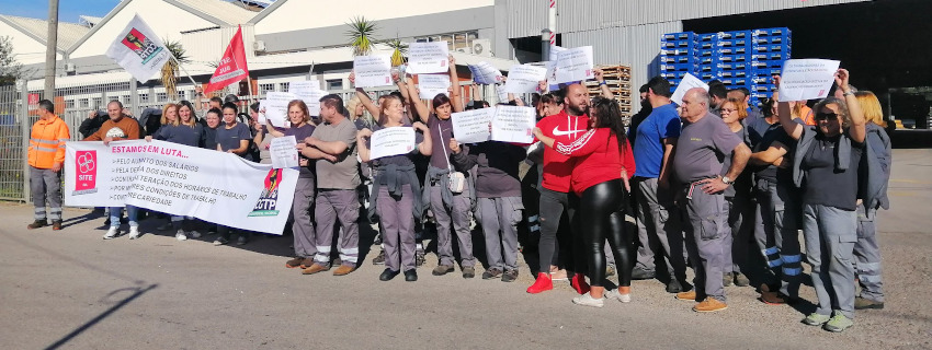 Solidários com a justa luta dos trabalhadores da Autoneum