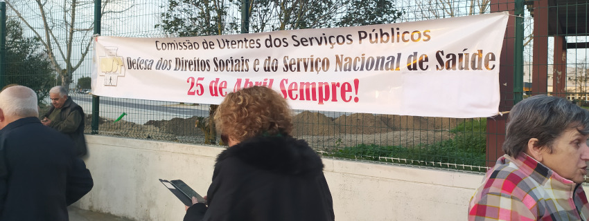 Contra o pagamento do parque de estacionamento no centro hospitalar Barreiro-Montijo