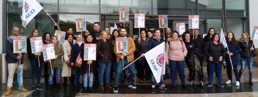Solidariedade com a greve dos trabalhadores do Jumbo em Almada