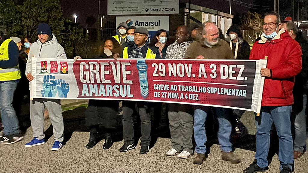 PCP solidário com os trabalhadores da AMARSUL