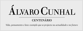 centenario alvaro cunhal botao frontpage