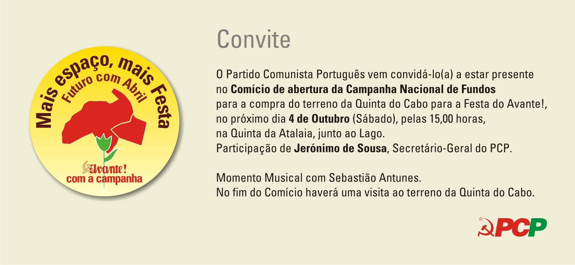 novo convite comicio pcp 4out2014